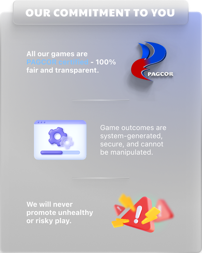 OUR COMMITMENT TO YOU